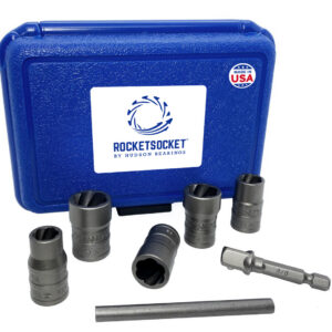 7 Piece Extraction Socket Set - ⅜” Drive - Made in USA