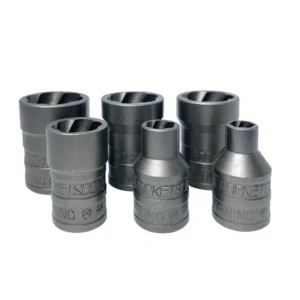 6 Piece Extraction Socket Set, Individuals - ⅜" Drive - Made in USA