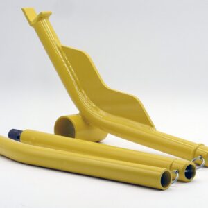 Yellow three-piece Hudson pry bar